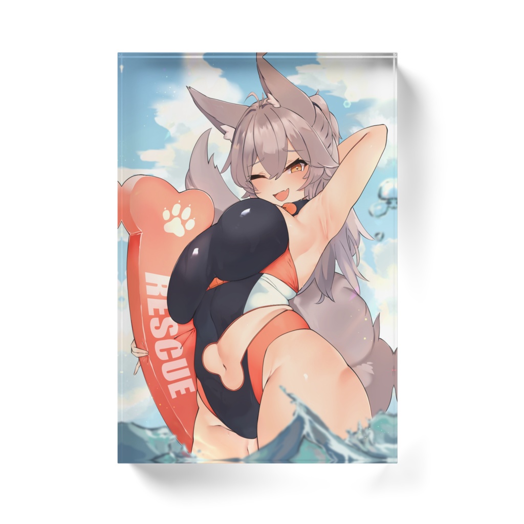 犬丸ぽてる2023-アクリルブロック(通常ver)