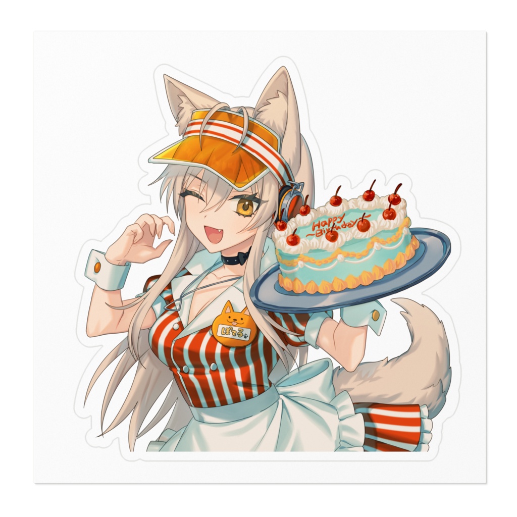 2025生誕グッズ ステッカー