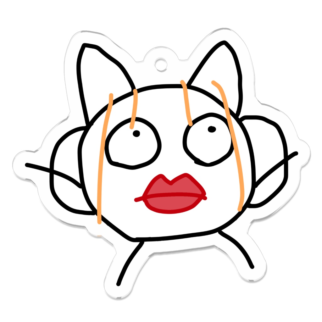 3周年記念グッズ ガンギマリぽて アクキー