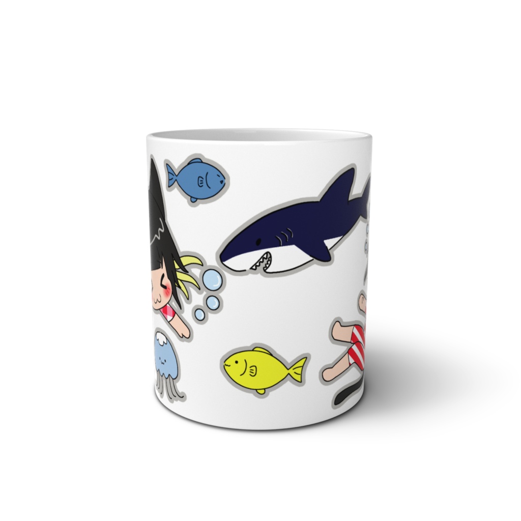 【受注販売】マグカップ海の生き物ver