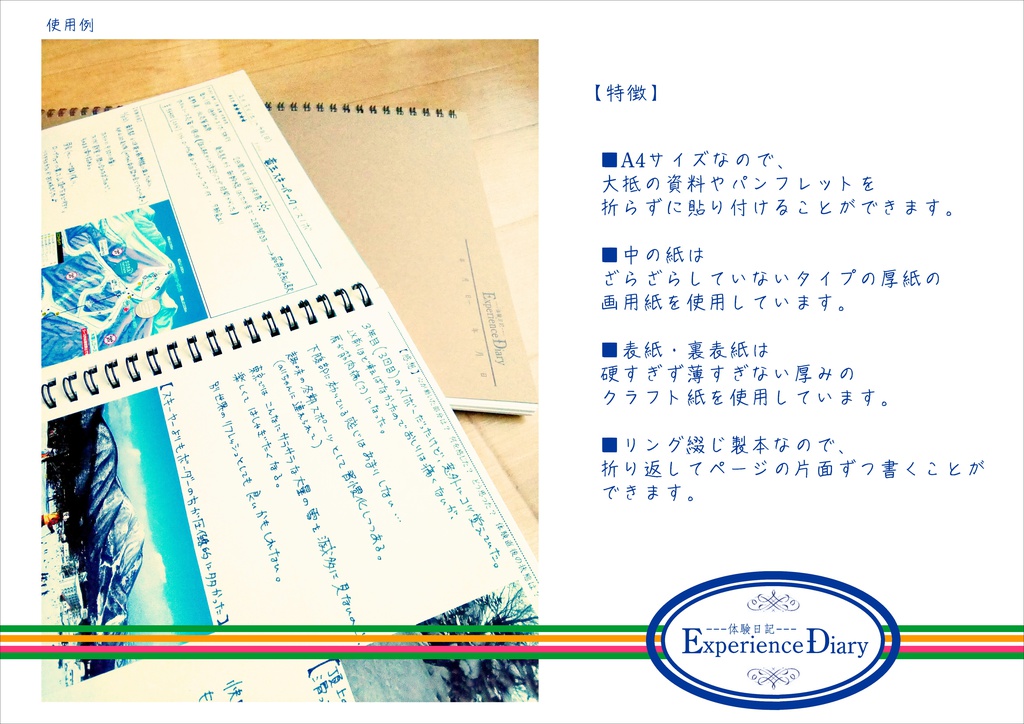 体験日記(Experience Diary)