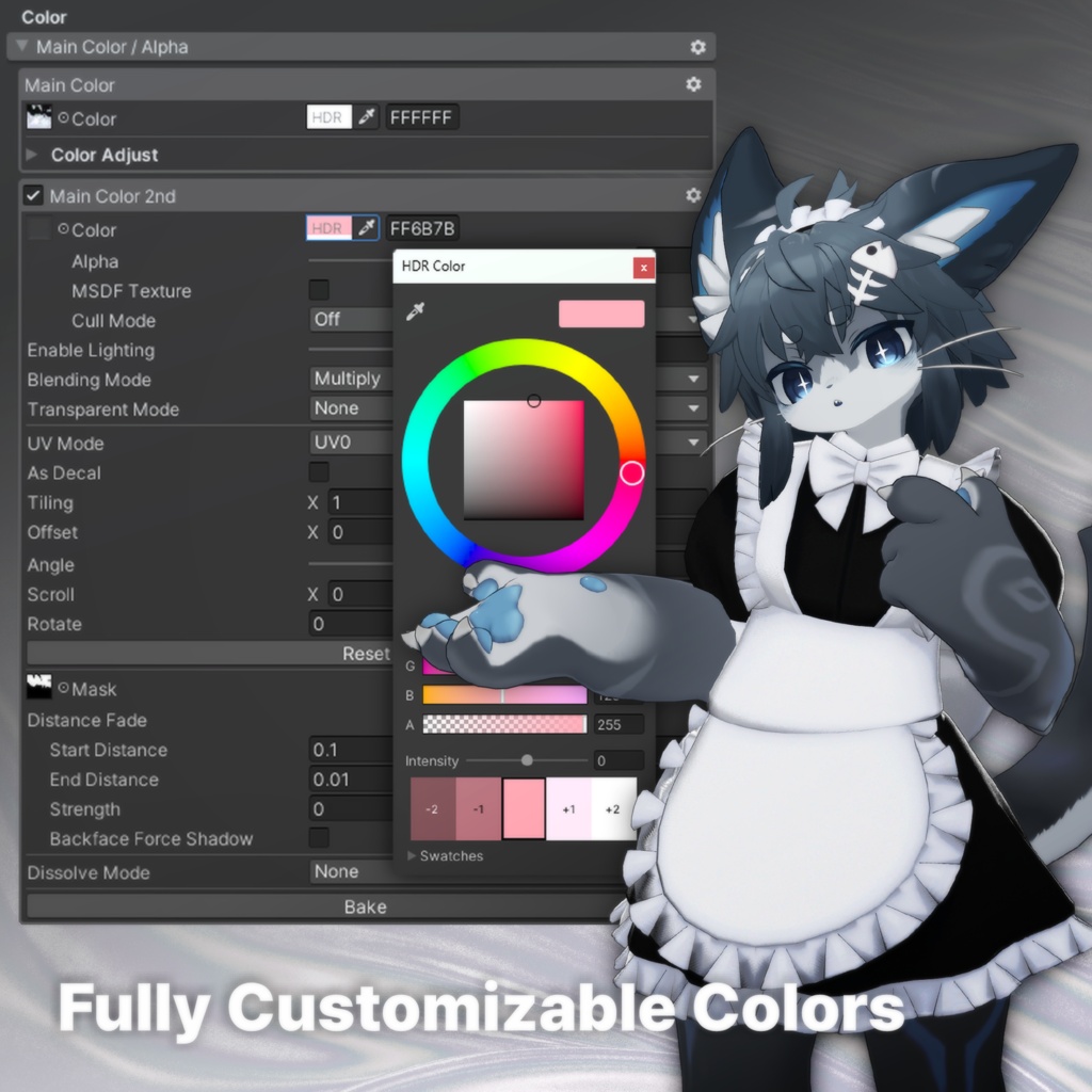 【Chalo対応】 Maid-メイド服