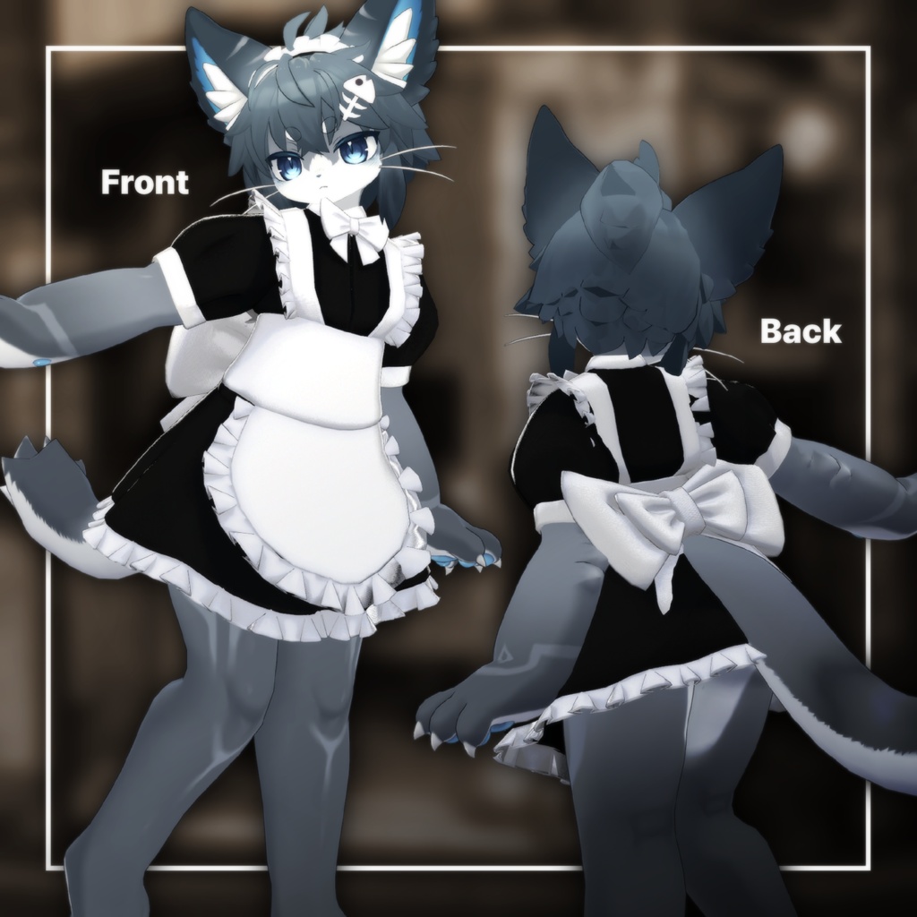【Chalo対応】 Maid-メイド服