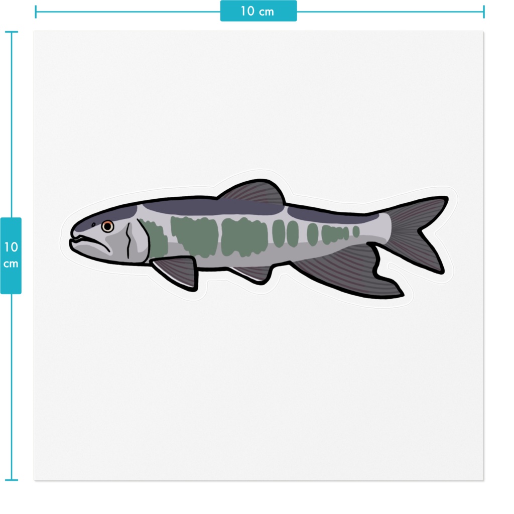 ハス ステッカー