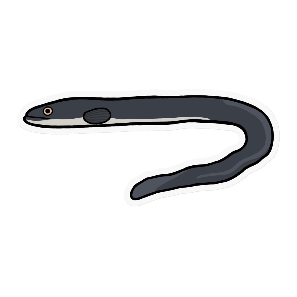 ニホンウナギ ステッカー