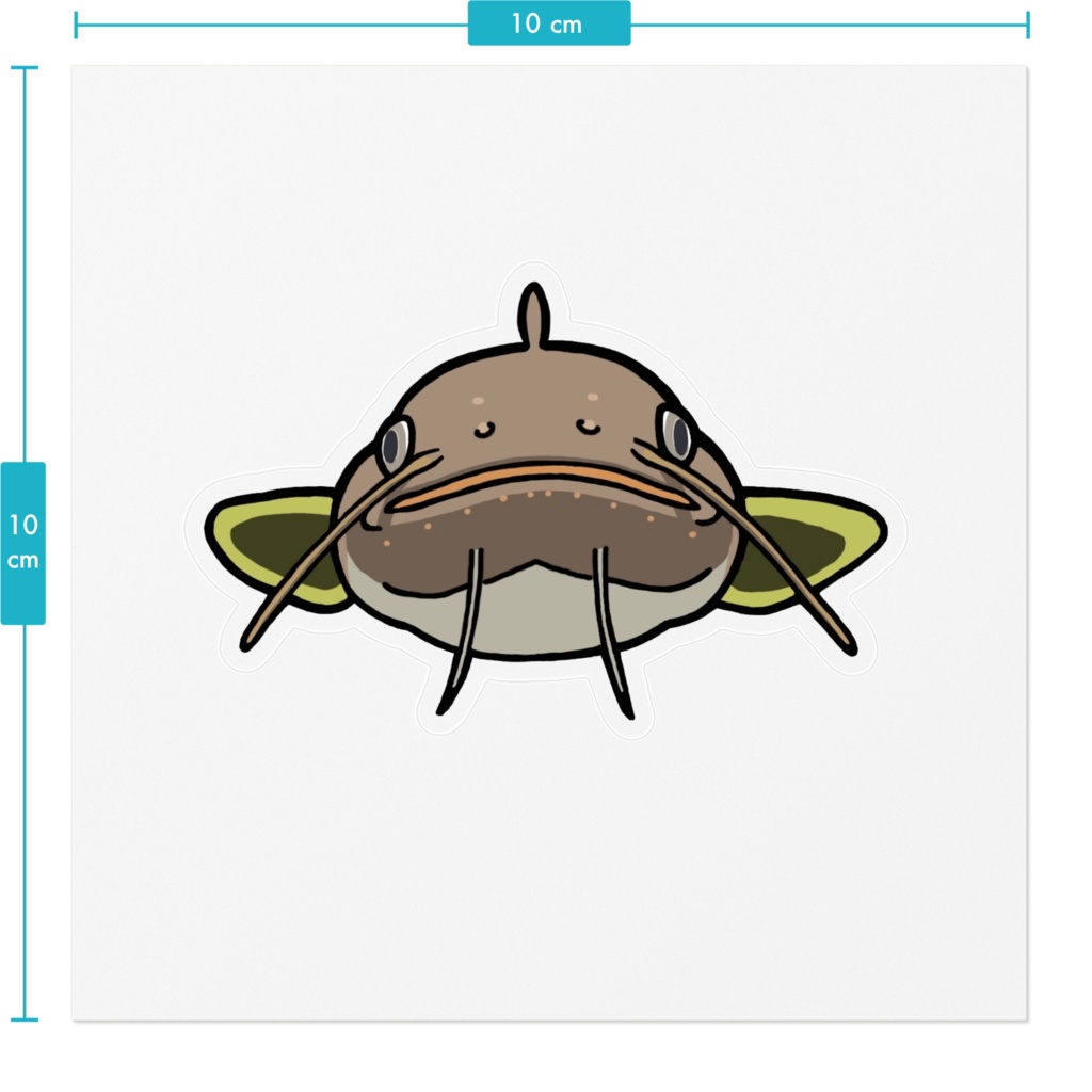 イワトコナマズ ステッカー