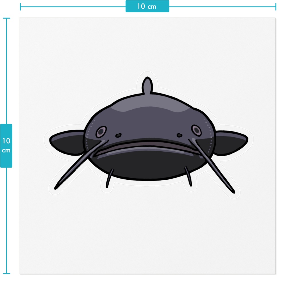 ビワコオオナマズ ステッカー