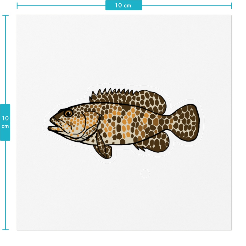 スミツキハタ クリアステッカー