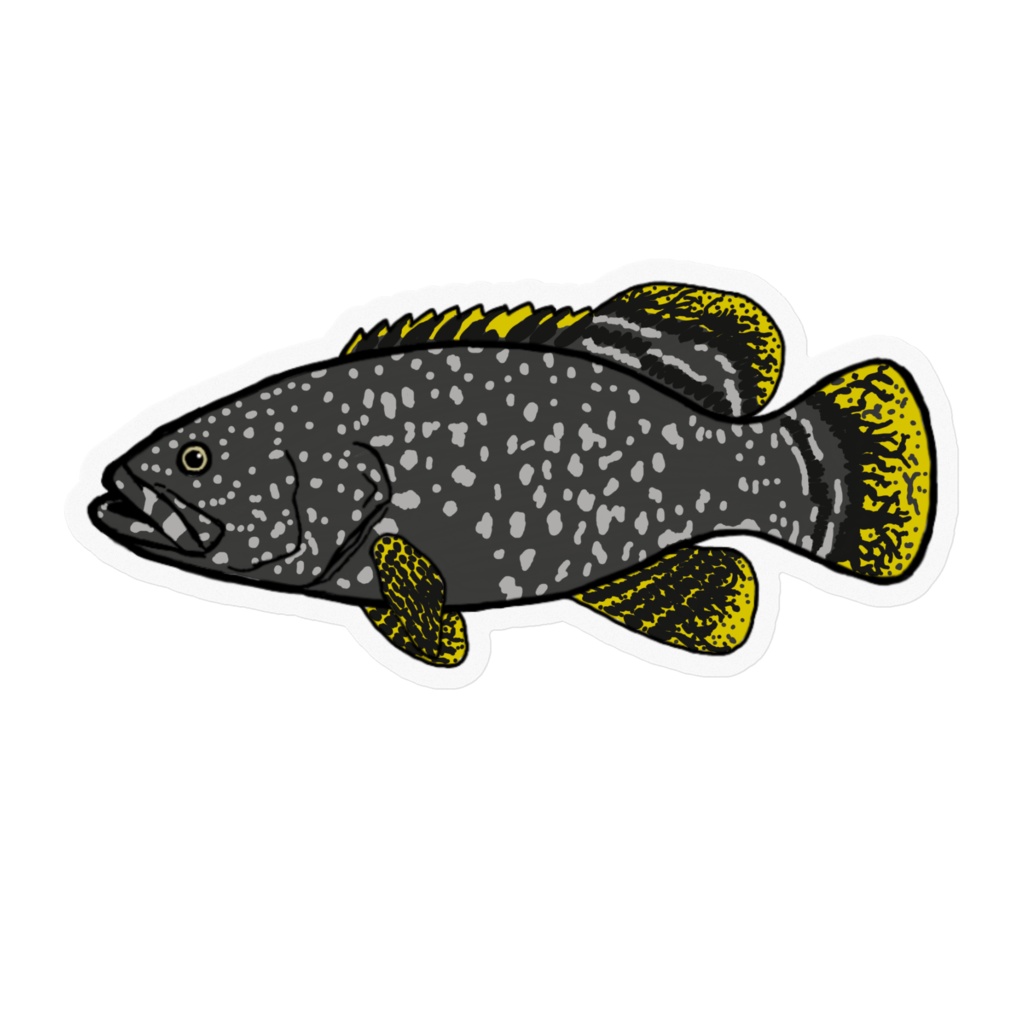 タマカイ クリアステッカー