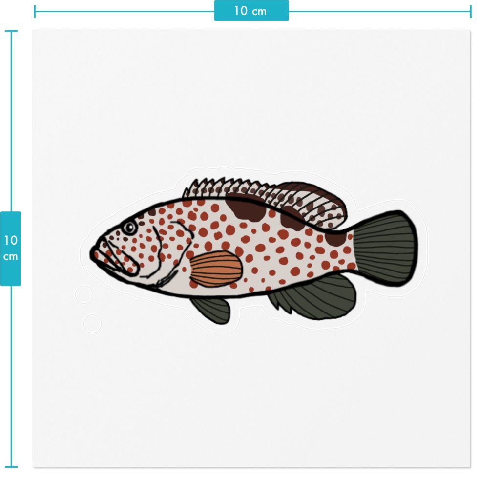 ノミノクチ クリアステッカー