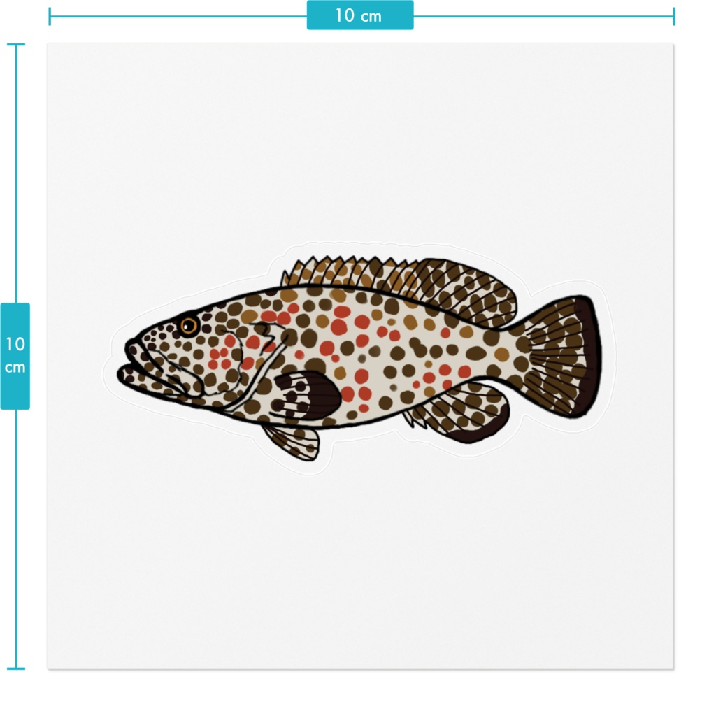 ヒトミハタ クリアステッカー