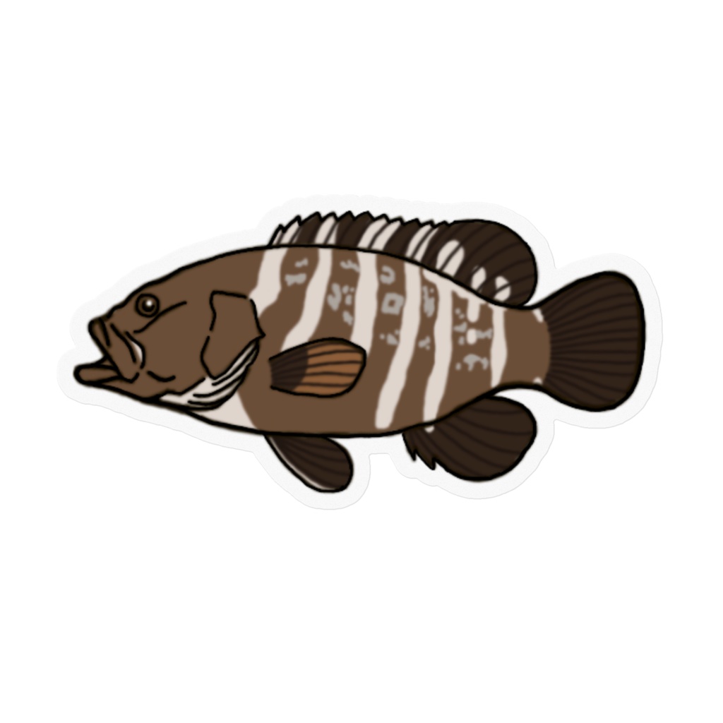 マハタ クリアステッカー