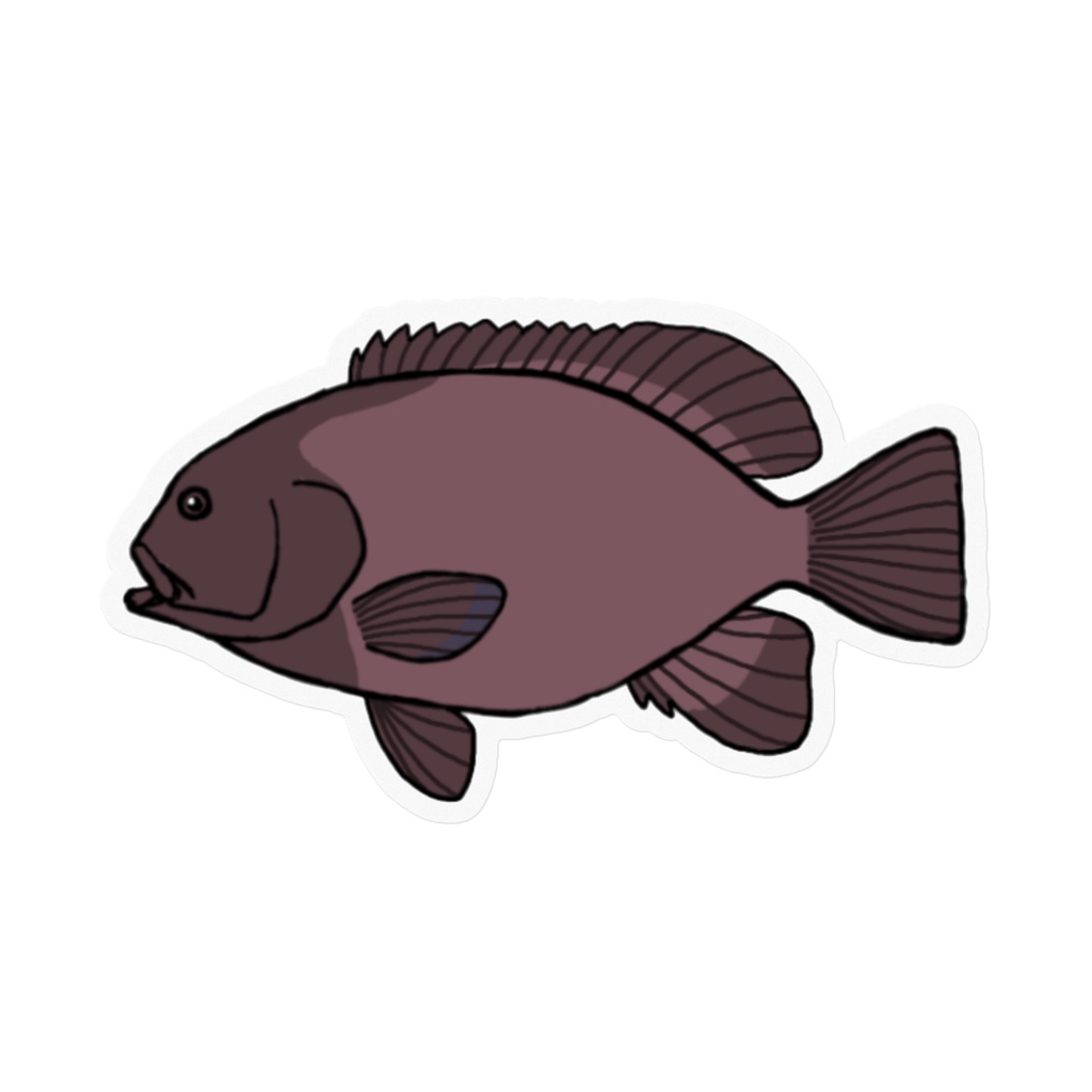 トビハタ クリアステッカー