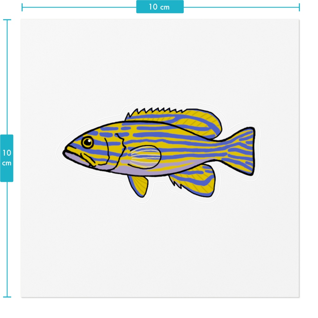 ミナミハタ クリアステッカー