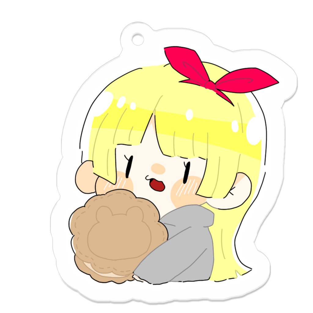 こころちゃんアクリルキーホルダー