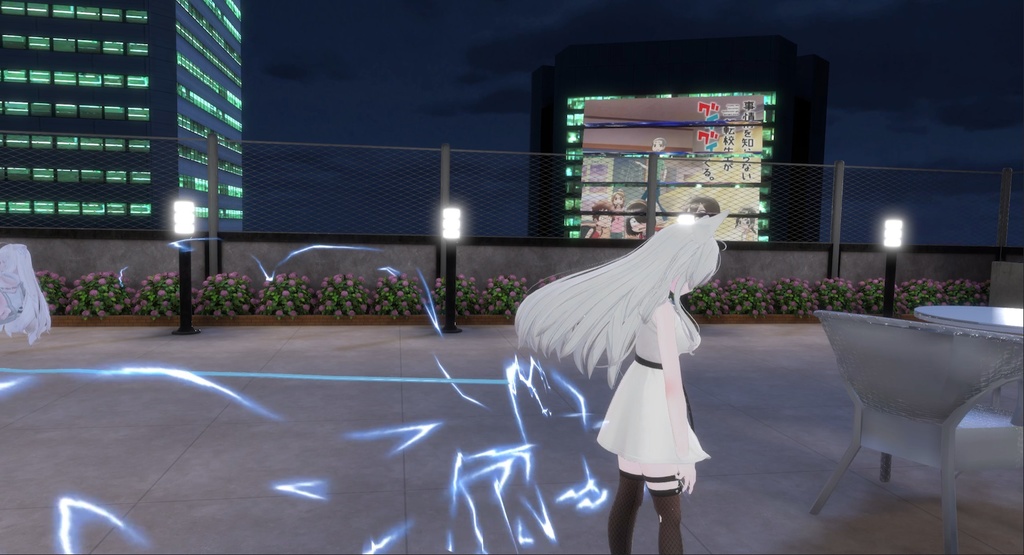 vrchatフリー小物【Type-C充電ケーブル】Phys Bone対応