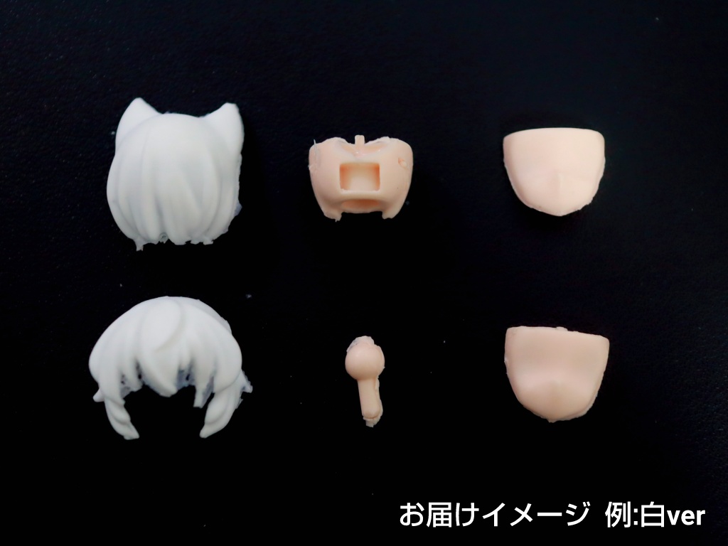 1/12けもみみヘッド (メガミデバイス WISM互換有り)