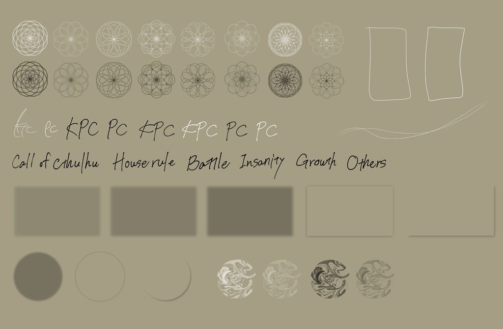 【無料】ココフォリアお部屋素材色々つめ