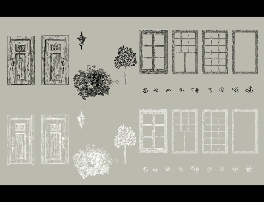 【無料】ココフォリアお部屋素材色々つめ2