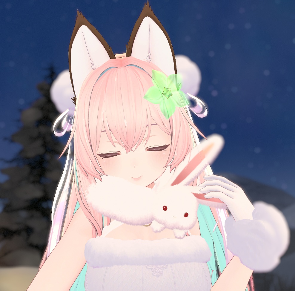 うさぎさんのショール