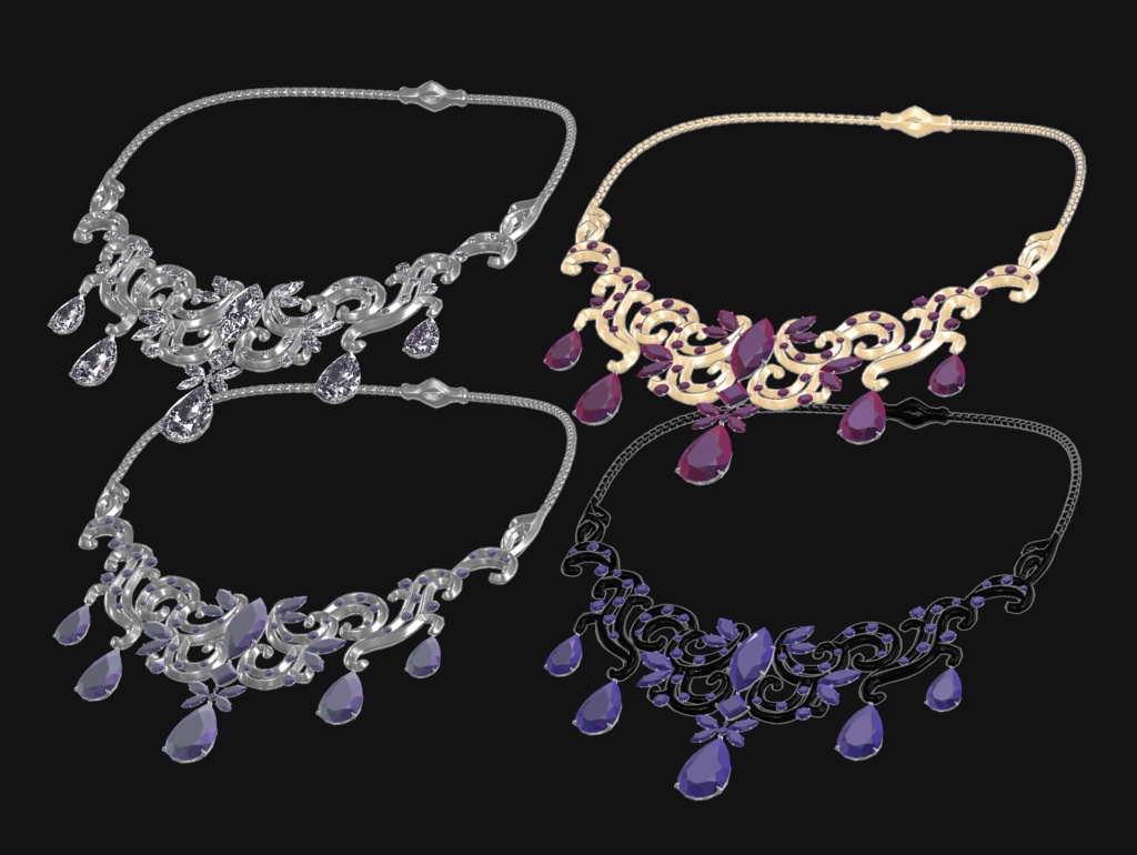 キラキラネックレス