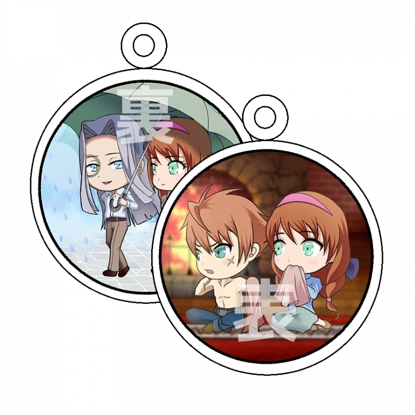 タントリーベ　アクリルキーホルダー　両面