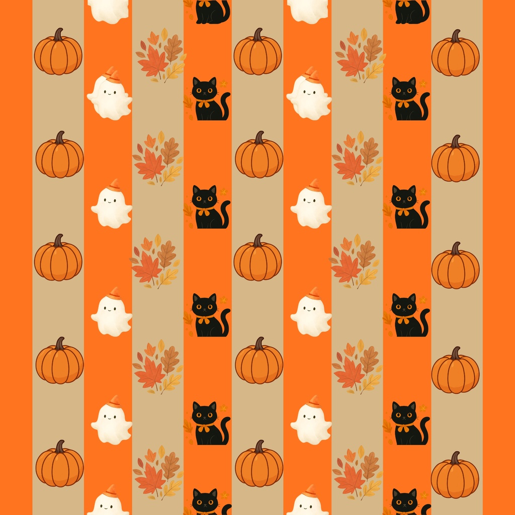 ハロウィンストタイプ柄