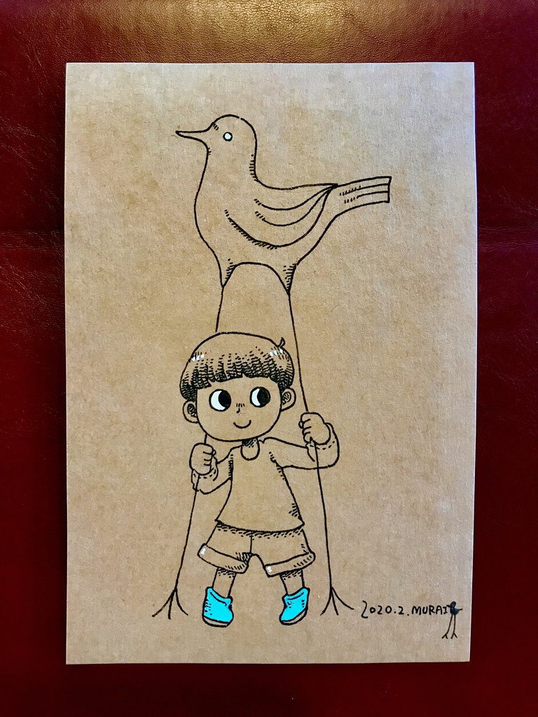 ドローイング原画『トンネル』