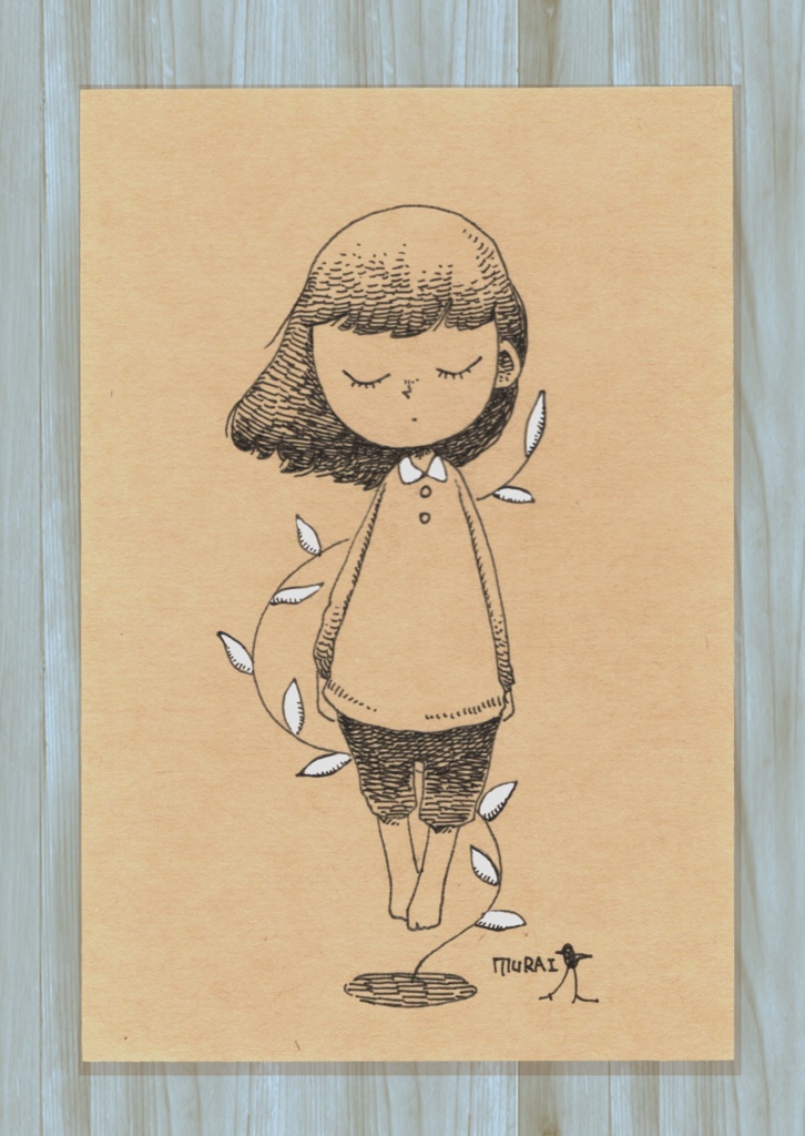 ドローイング原画『草の声』