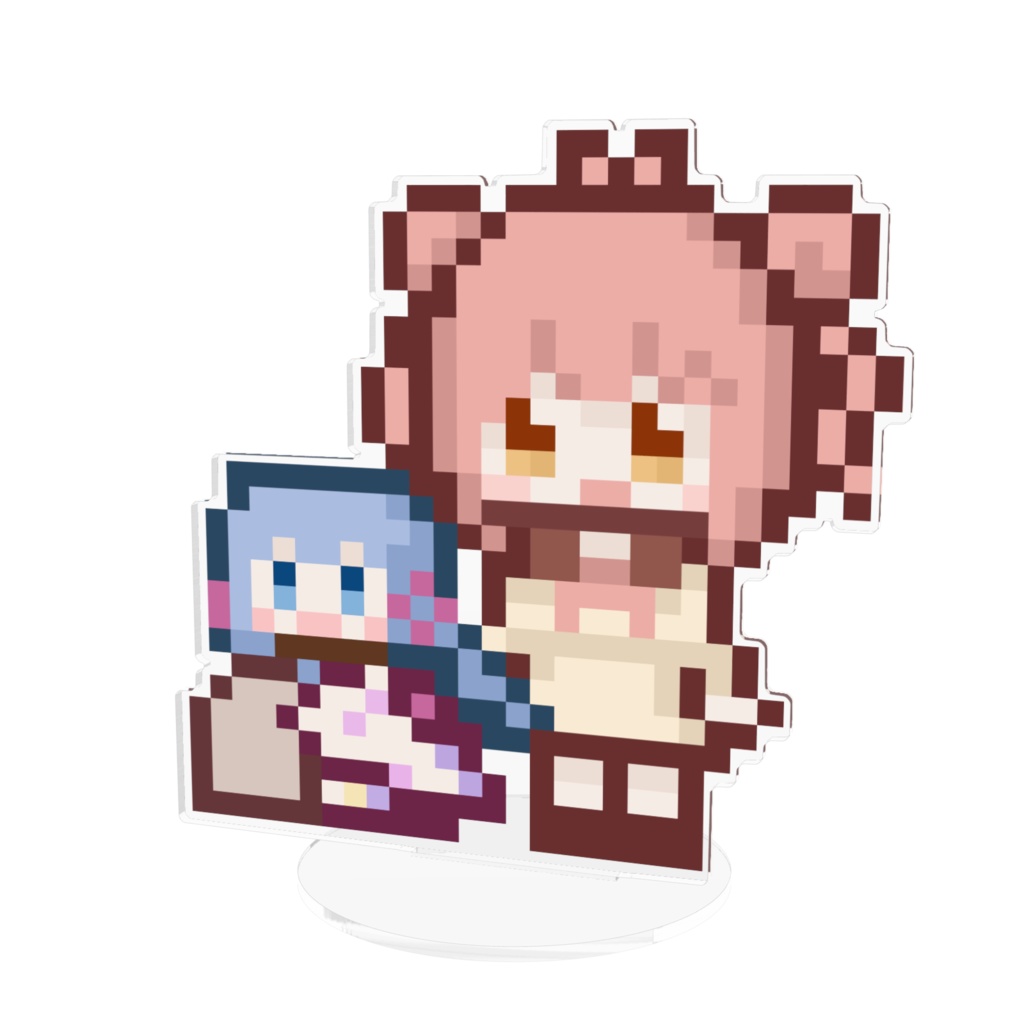 MANAさん＆つくよみちゃん ドット絵アクスタ