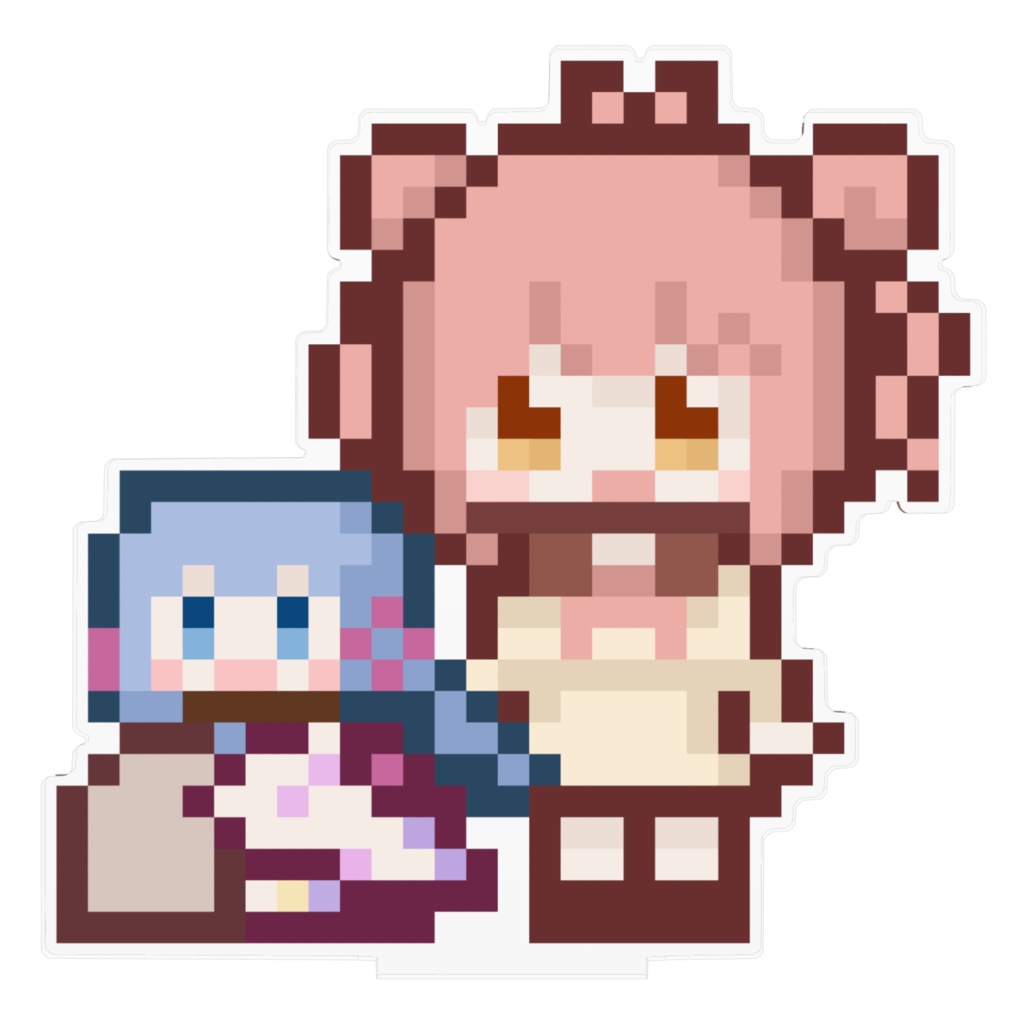 MANAさん&つくよみちゃん ドット絵アクスタ