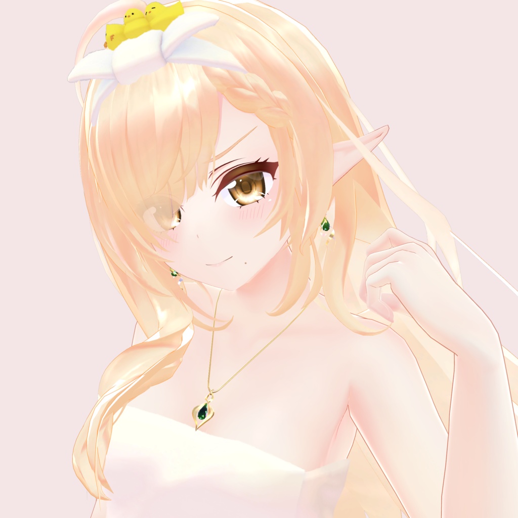 BathTowel_with_hiyoko 複数アバター対応 バスタオル