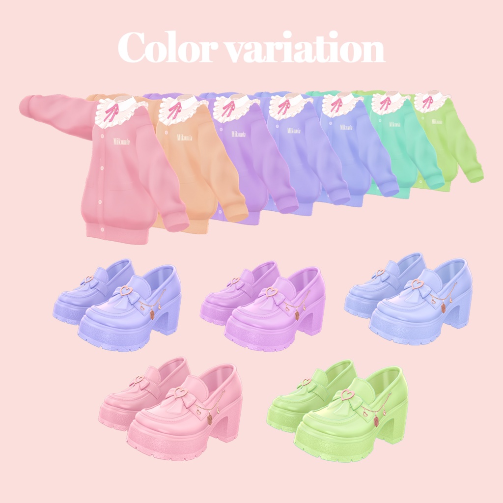 オリジナル3Dモデル MIKOMIA - ミコミア -