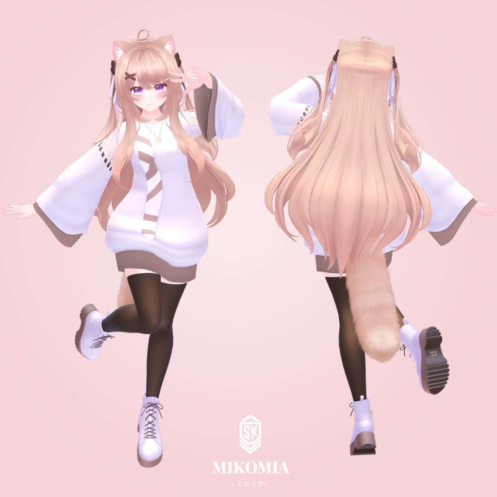 オリジナル3Dモデル MIKOMIA - ミコミア -
