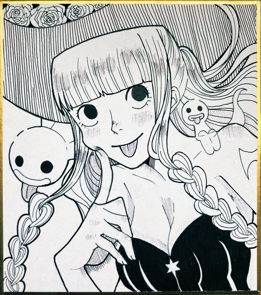 色紙 オーダーメイド(白黒のみ)