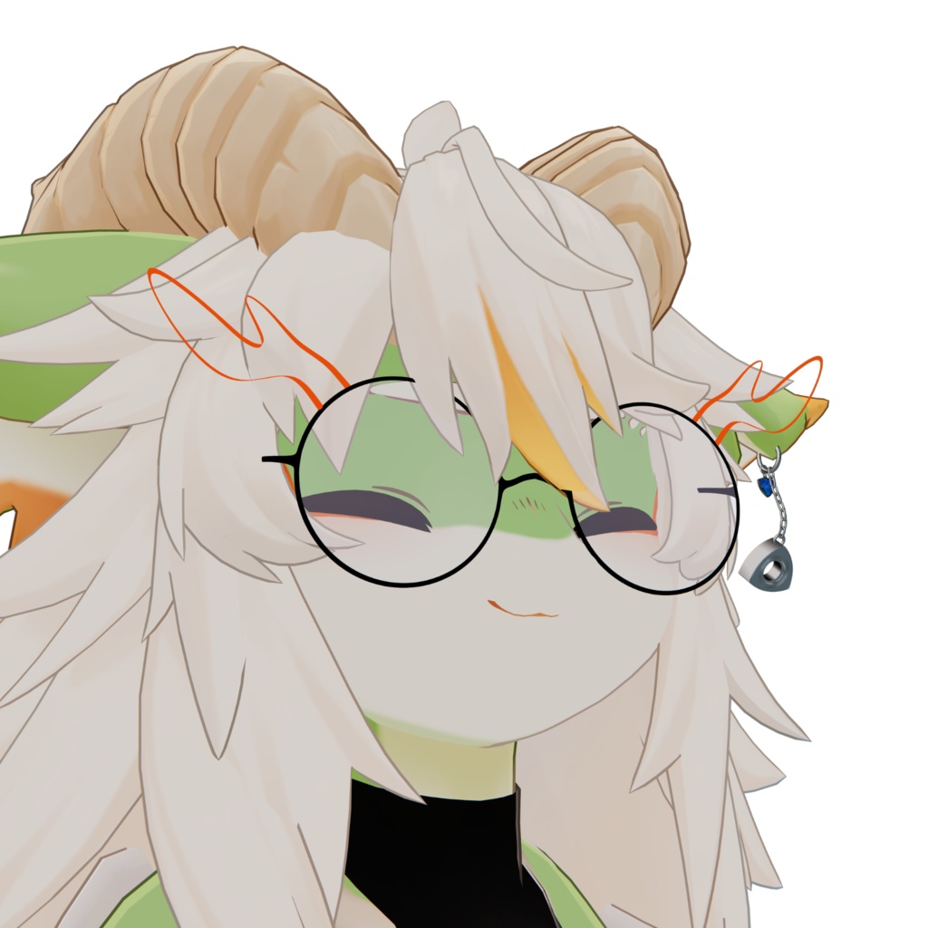 【VRC想定】けものメガネ 【MA設定済】