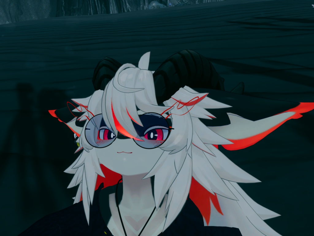 【VRC想定】けものメガネ 【MA設定済】