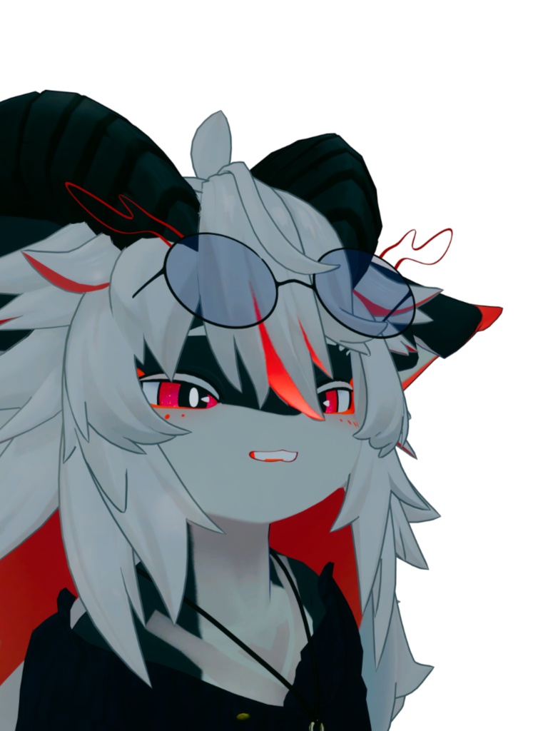 【VRC想定】けものメガネ 【MA設定済】