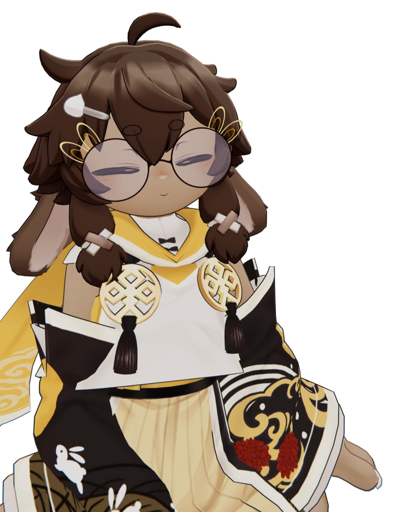 【VRC想定】けものメガネ 【MA設定済】