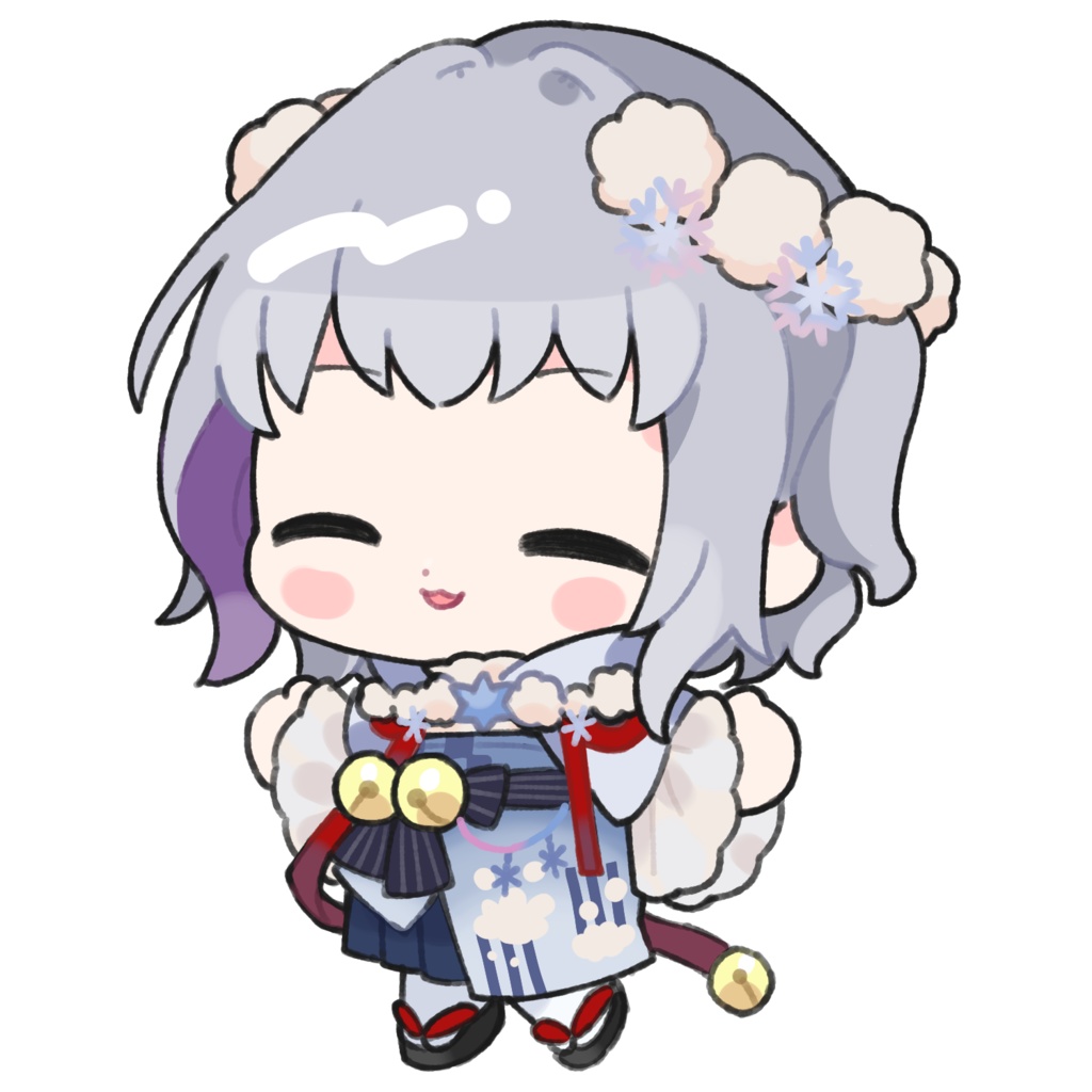 【花綵雪白】2周年記念缶バッジ4種