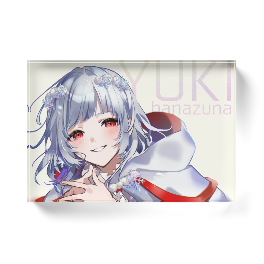 【花綵雪白】2024年誕生日記念アクリルブロック