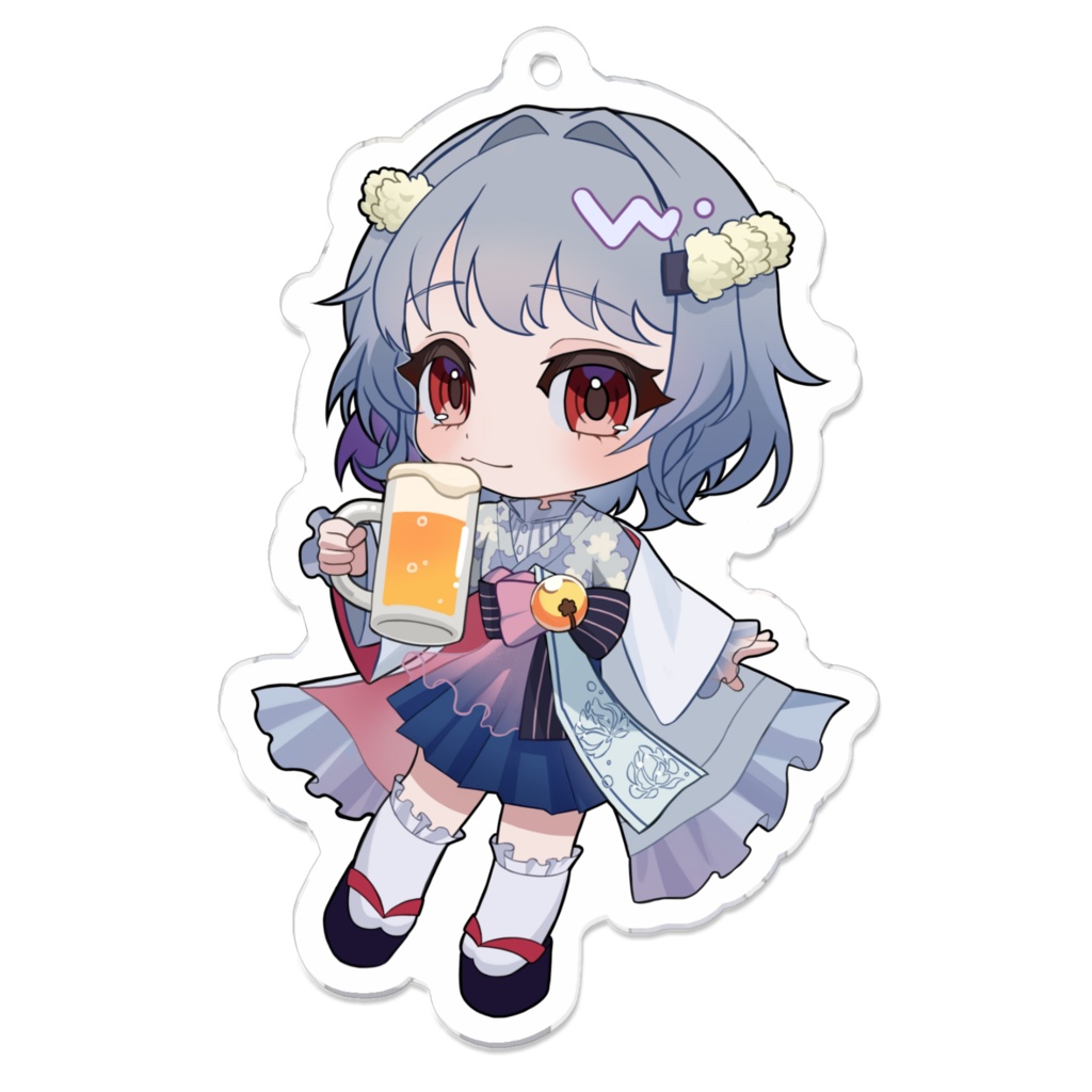 【花綵雪白】2026年誕生日記念アクリルキーホルダー3種