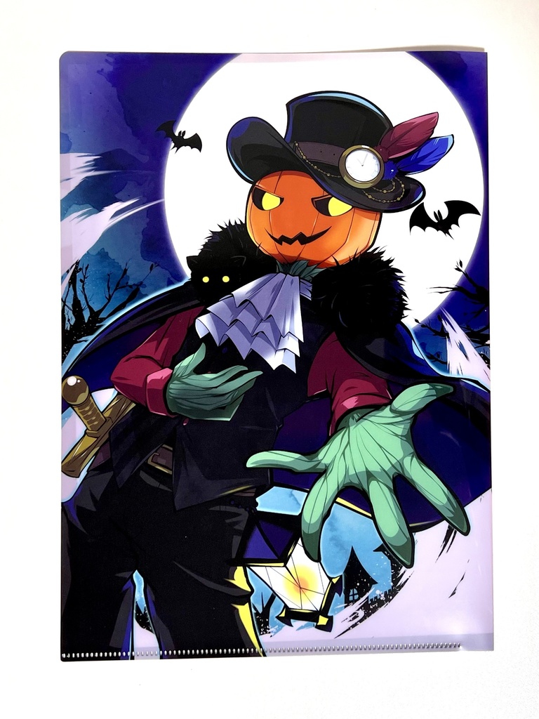 ハロウズ　クリアファイルA4　2025ハロウィンVer
