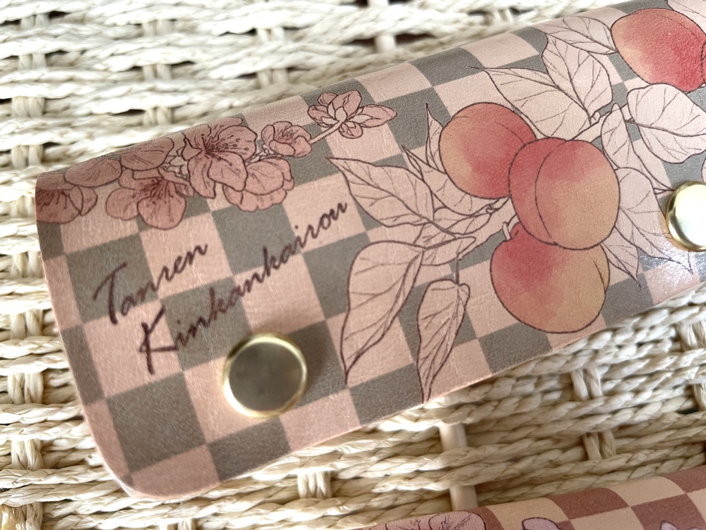 炭煉概念本革キーケース