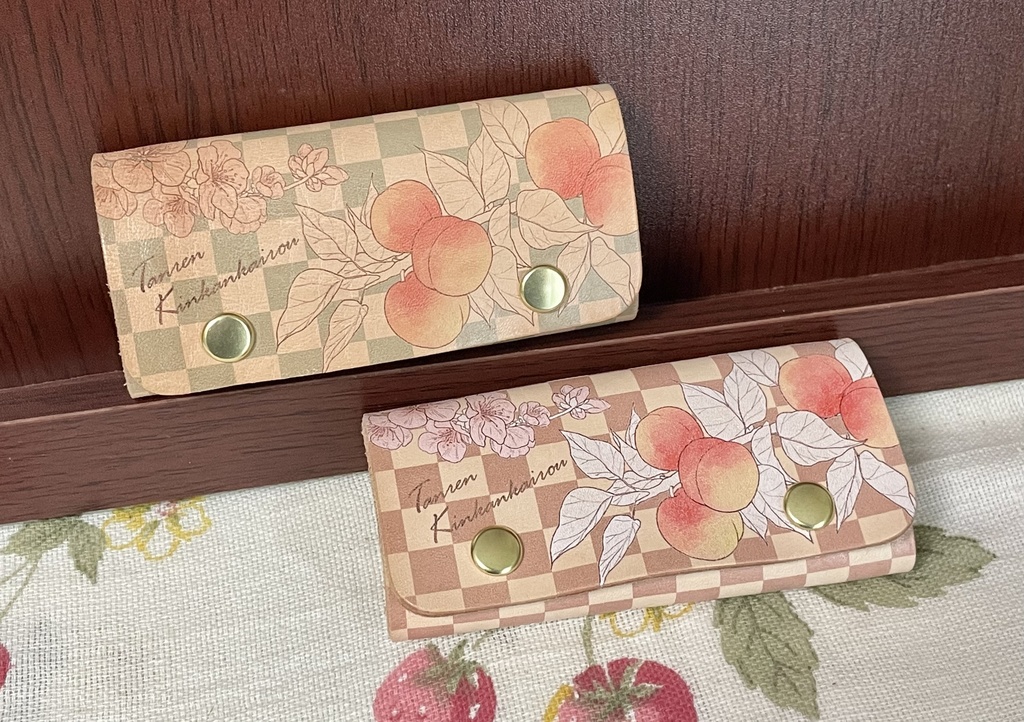 炭煉概念本革キーケース