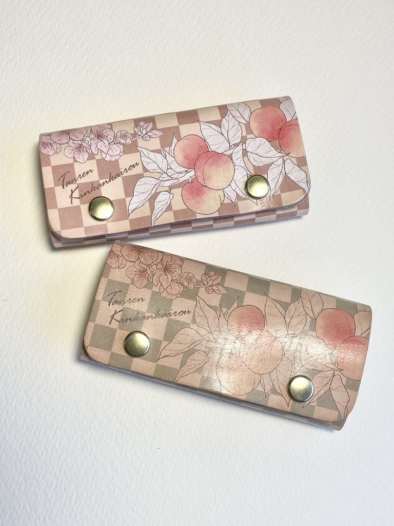 炭煉概念本革キーケース