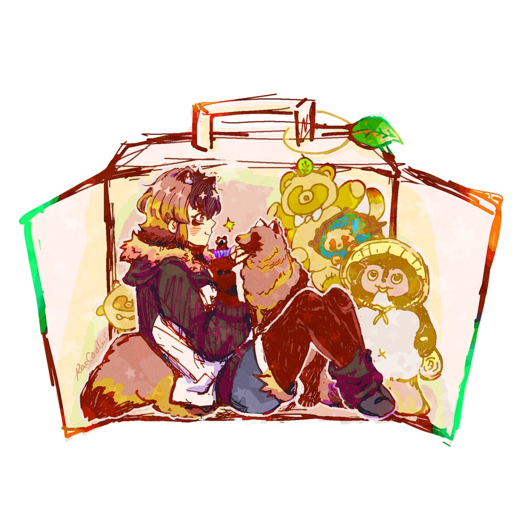 たぬきつめ合わせ