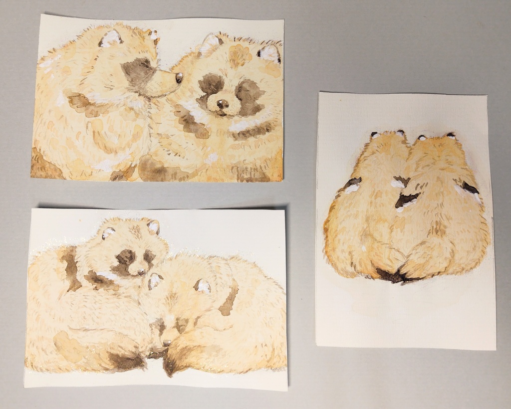 たぬき 原画