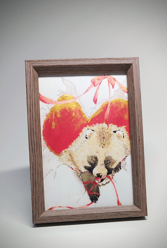 love raccoon dog/原画