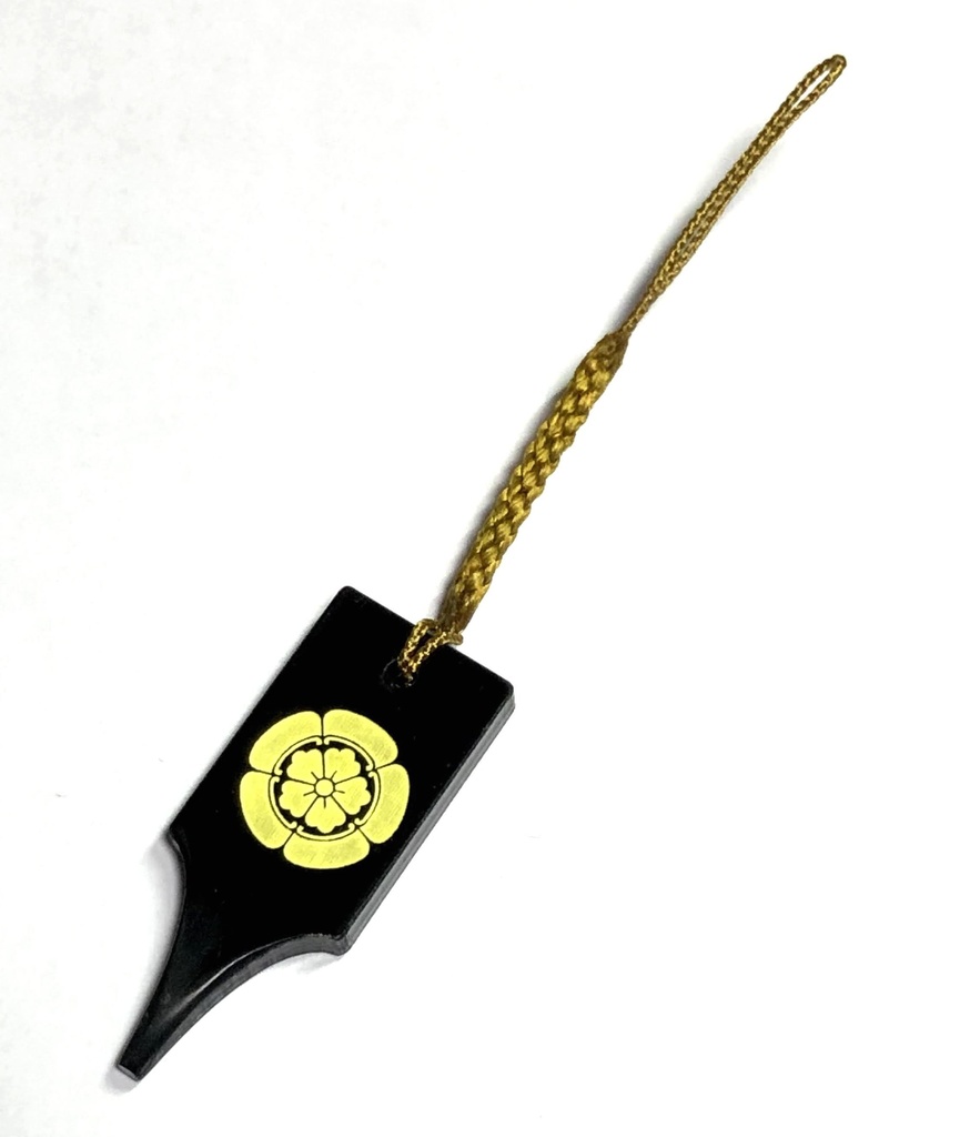 目釘抜き型ストラップ　木瓜